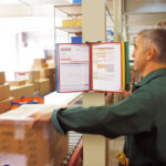 Зиден држач за каталог со 10 папки А3 формат - Image 7