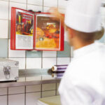 Зиден држач за каталог со 10 папки мешани - Image 6