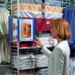 Зиден држач за каталог со 10 папки плави - Image 3