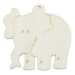 Дрвена декорација со 3 фломастери - Image 7