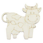 Дрвена декорација со 3 фломастери - Image 6