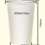 Чаши хартиени 500мл - Image 7