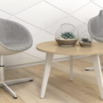 Маса мала Amber 70x70x45см круг - Image 5