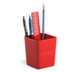 Биро сет Base мат (чаша, 2пенкала, молив, линијар) - Image 2