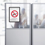 Магнетна рамка А4, самолеплива, сет 2/1, црна - Image 2